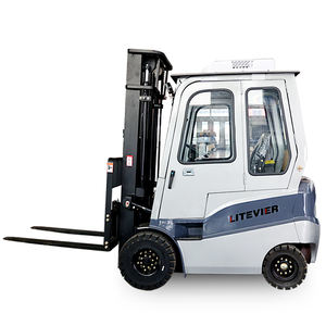 מלגזה הידראולית מלגזה חשמלית עם מונית מלגזה סוללה רב תכליתית - Product Image 3