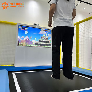 Venta caliente pantalla LED interactiva AR trampolín <span class=keywords><strong>Kinect</strong></span> 2,0 Sensor juegos para patio interior de los niños - Product Image 2