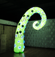 Tentacule de pieuvre gonflable géant, tentacules de Kraken gonflables personnalisés pour la décoration de fenêtres de bâtiments, d'événements extérieurs et de festivals