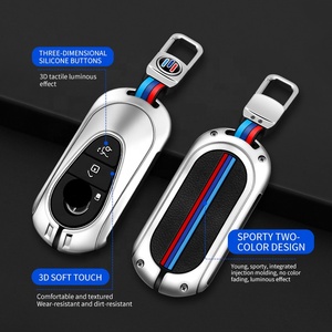 Para Metal Silicona <span class=keywords><strong>Precio</strong></span> al por mayor barato Cubierta de <span class=keywords><strong>llave</strong></span> de coche de metal Benz de nuevos materiales Buen <span class=keywords><strong>precio</strong></span> Cubierta de llavero de coche - Product Image 2