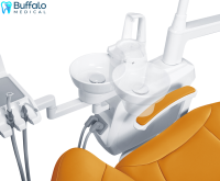 Unidad de Sillón Dental con Certificación TUV ISO Buffalo, Lámpara LED sin Sombra y Panel de Control Táctil para Clínica Profesional
