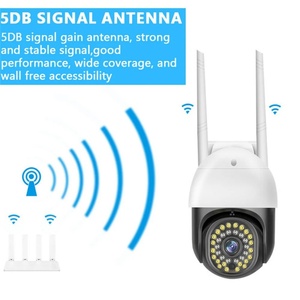 Caméra IP sans fil extérieure V380 Pro 4G avec carte SIM, 3MP, 5MP, zoom numérique 4X, P2P, détection humaine IA, H.265, audio, sécurité CCTV PTZ - Product Image 4