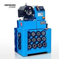 Machine à sertir les flexibles hydrauliques jusqu'à 2'' 6SP P32, nombreuses options, avec une opération de sertissage simple et précise.