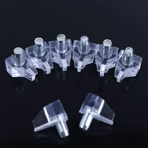 Soportes Invisibles para Estantes de Armario de Aleación de Zinc de 5mm/6mm con Fácil Instalación - Product Image 5