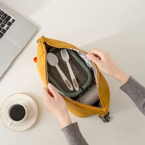 Large Capacity Insulated <b>Lunch</b> Bag - Thickened Foil Thermal Meal Tote with Handles for Work & Commute - Product Image 3