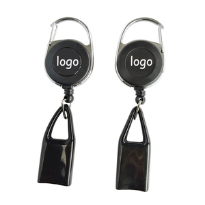 Llavero Retráctil Premium Personalizado de Alta Resistencia con Clip y Diseño de Cara Sonriente en Varios Colores - Product Image 1