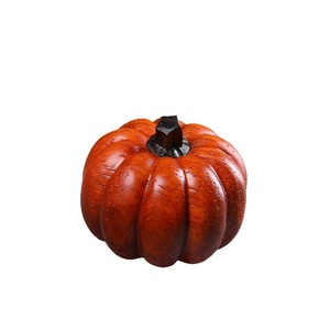 Halloween Decorative Faux <strong>Pumpkin</strong> Holiday Souvenir Simulation <strong>Pumpkin</strong> <strong>Wood</strong> <strong>Pumpkins</strong> for Halloween Thanksgiving Day Decoration - Product Image 5