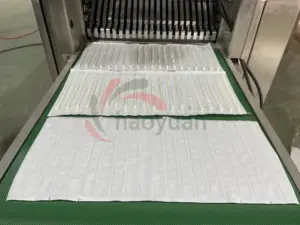 Macchina imballatrice della fasciatura di termoformatura automatica di HY-420 per il sigillo laterale d'imballaggio di plastica medico del tampone di cotone quattro