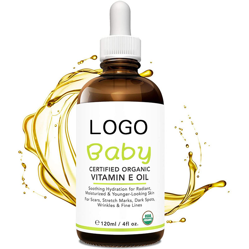 OEM/ODM Профессиональный уход за кожей 120 мл успокаивающий и Увлажняющий Витамин E и детское масло зеленого чая