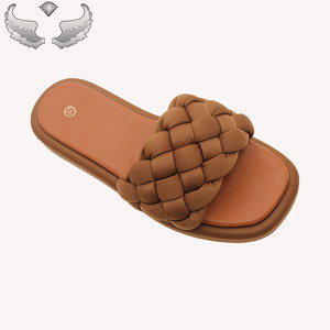 High Quality <b>Summer</b> Design Wear-resistant Leisure Wholesale Custom logo Packaging Outdoor Breathable Women's <b>slippers</b> Sandals - Product Image 4
