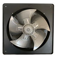 Extracteur d'air axial métallique 350 mm, ventilateur commercial avec volet en aluminium, pour serre, personnalisable ODM