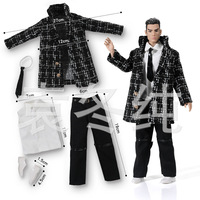 Poupée modèle masculin CMBJD en plastique de 35 cm, style streetwear tendance, emballée individuellement