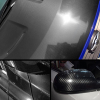 Film vinyle carbone 3D-6D 9D auto-adhésif imperméable à changement de couleur pour voiture et moto, accessoires de tuning automobile de luxe