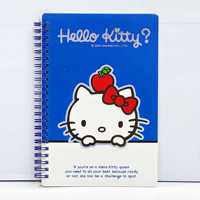 Carnet à spirales de la série familiale d'anime, apparence élégante, pages lignées colorées, esthétique kawaii, planificateur journalier pour filles, papeterie
