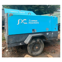 400CFM Compresseur d'air portable diesel 4 cylindres Airman PDS400S d'occasion