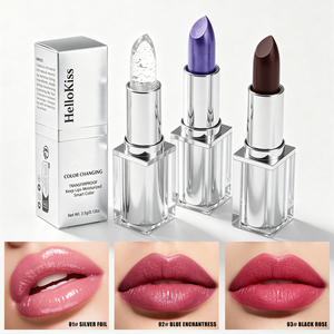 Lápiz Labial Mineral HelloKiss que Cambia de Color 3.5g, Barra Hidratante con Brillo, Estilo Moderno y a la Moda - Product Image 5