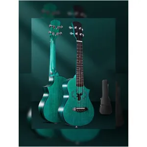 JELO SLG-U3 23 Inch Mahogany Wooden Ukelele Ukulele Bass Guitar