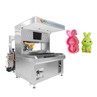 Machine automatique de décoration alimentaire visuelle en acier inoxydable à 4 couleurs pour la fabrication de desserts