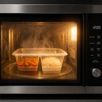 Boîte de préparation de repas à 2 compartiments de 1000 ml, récipient de stockage alimentaire jetable avec couvercle hermétique facile à ouvrir