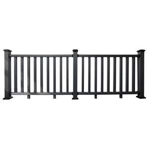 Customizable Options for Outdoor Composite <strong>Deck</strong> WPC <strong>Rail</strong> Kits for Stairs Wholesale Price - Product Image 3