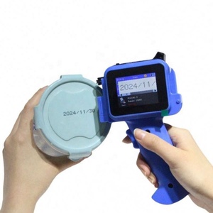 يده ، يمكن القصدير تاريخ انتهاء الصلاحية ، ختم انتهاء صلاحية زجاجة الترميز QR المبرمج اليدوي - Product Image 2