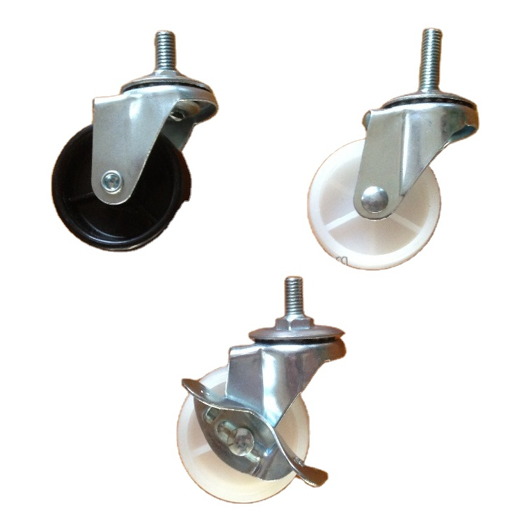 Thermoplastic Rubber Gate Caster Wheel With Screws – Heavy-Duty Directional Support Wheel For Wooden Garden Gates, Yard Fences, And Sliding Doors