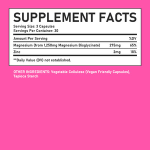 Factory Outlet Magnesium Glycinate Capsules Private Label Vegan Triple Magnesium Supports Calmness Relaxation Support Overall - Product Image 2