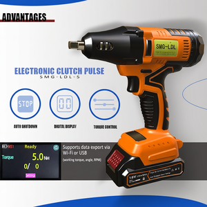 Clé dynamométrique industrielle Li-ion à faible vibration 0,8-5 Nm pour embrayage de batterie, entraînement 1/4 pouce pour usage industriel et bricolage - Product Image 1