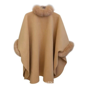 <span class=keywords><strong>Manteau</strong></span> en <span class=keywords><strong>laine</strong></span> grande taille, nouvelle collection automne-hiver, style Hepburn, élégant, en <span class=keywords><strong>cachemire</strong></span>, châle haut de gamme pour <span class=keywords><strong>femme</strong></span> - Product Image 5