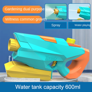 Pistolet à eau d'extérieur de haute qualité, 2 modes, pistolet de pulvérisation de brouillard, fabricant d'arc-en-ciel, pistolet de pulvérisation d'eau pour enfants, jouet pour l'été - Product Image 5