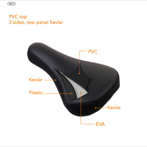 <span class=keywords><strong>Selle</strong></span> <span class=keywords><strong>de</strong></span> Vélo BMX Style Simple Funsea <span class=keywords><strong>Selle</strong></span> <span class=keywords><strong>de</strong></span> Vélo <span class=keywords><strong>Dirt</strong></span> Jump Cruiser avec Ventilation pour Enfants Accessoires Coeus - Product Image 4