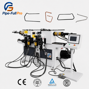Multi-functional SW50NC Double Head Tube Bender for MS Steel Square <b>Pipe</b> Hydraulic Heavy Duty Bending Machine for Gym Equipment - Product Image 1