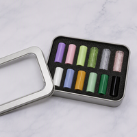 Accessoire de fumage en verre vortex avec logo personnalisé 8*30mm 12*30mm