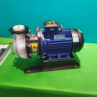 Pompe centrifuge d'alliage en plastique de fluor pour l'industrie chimique PTFE 304