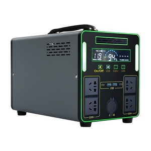 Station d'alimentation portable extérieure 220V, batterie lithium-ion 10 <span class=keywords><strong>kWh</strong></span>, capacité ultra-élevée, urgences domestiques, stockage d'énergie en déplacement - Product Image 1