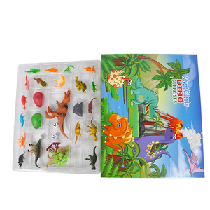 Navidad educativos de cuenta regresiva de tablero de juego de <span class=keywords><strong>caja</strong></span> de regalo de plástico de <span class=keywords><strong>dinosaurios</strong></span>, conjunto de juguete de calendario de adviento de la <span class=keywords><strong>caja</strong></span> de Juguetes - Product Image 4