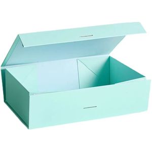 Caixa de Doces Estilo Moderno - Embalagem Dobrável com Tampa Magnética Estilo Quebra-Cabeça para Itens de Presente de Natal Elegantes e Sofisticados - Product Image 1