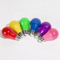 Fête de vacances 1W 2W 3W AC DC 3V 12V 24V 110V 220V B22 E26 E27 A60 Globe G45 Led Couleur Ampoule pour Décoration de Noël