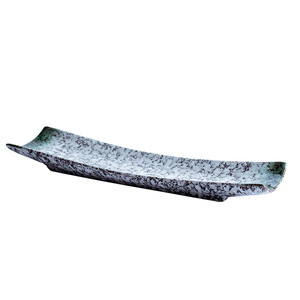 Assiette à <span class=keywords><strong>sushi</strong></span> rétro japonaise de 11 pouces, plateau rectangulaire en céramique créatif pour le dessert, assiettes en porcelaine à <span class=keywords><strong>sushi</strong></span>, pièces - Product Image 5
