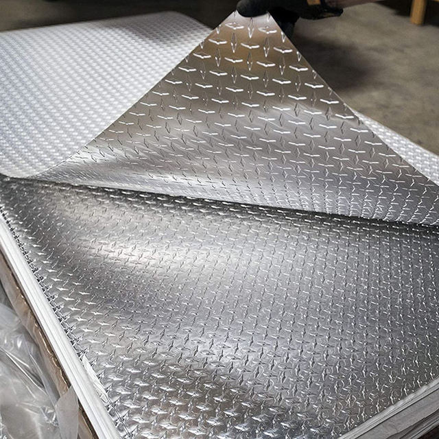 Best Price Embossed 4mm Thick 2024 Aluminum Alloy Plate Sheet with Customized Color and Cutting Service for Hotel Decoration