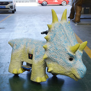 Tour à jetons de style <span class=keywords><strong>dessin</strong></span> <span class=keywords><strong>animé</strong></span> sur <span class=keywords><strong>dinosaure</strong></span> pour enfants voiture de <span class=keywords><strong>dinosaure</strong></span> conduire autour - Product Image 2