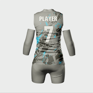 Canotta da Pallavolo Aderente con Scollo a V per Donna, Maglia da Pallavolo per Competizione - Product Image 3