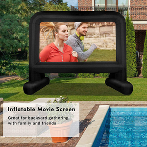 Pantalla de Proyección Inflable Personalizada de Fábrica, Pantalla de Cine Inflable Portátil, Inflables Publicitarios - Product Image 4