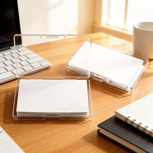 Tarjetas de Visita de PET Grueso para Sublimación, Resistentes al Agua, Imprimibles por Ambos Lados, Personalizables para una Imagen Profesional - Product Image 3