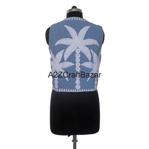 Blouson Bomber Unisexe en Coton Tissé Respirant Imprimé Floral Suzani Fait Main, Automne Hiver, Boutons Brodés sur le Devant - Product Image 6