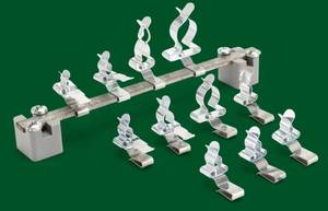 <span class=keywords><strong>EMC</strong></span>シェーディングソリューションデータセンターキャビネットTSC-PFSタイプ10x3mm銅端子バスバー接地クリップ板金加工 - Product Image 3