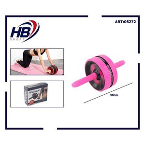 Roue simple de 18 cm pour AB Roller Wheel en couleur rose - Product Image 3