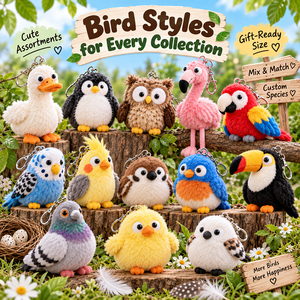 Oferta Especial: Llavero <span class=keywords><strong>de</strong></span> Peluche <span class=keywords><strong>de</strong></span> Aves del Bosque (Pezroso, Gorrión Azul, Pinzón) para Tiendas <span class=keywords><strong>de</strong></span> Naturaleza y Regalos <span class=keywords><strong>de</strong></span> Otoño - Product Image 3