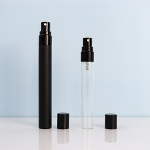 Stock de fábrica 7ml 10ml Probador vacío transparente Mini muestra Tubo de viaje Frascos de goteo de perfume de vidrio Botella con tapa - Product Image 6