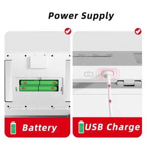 Phổ thông minh di động điện thoại di động tù khóa hộp lưu trữ an toàn màu đen trắng tự kỷ luật hẹn giờ khóa hộp - Product Image 2